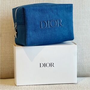 NEW WITH BOX DIOR MAKEUP JEAN BAG